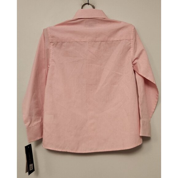 NWT Boys Tommy Hilfiger Button Down Dress Shirt Pink Size‎ 5 New With Tags - Picture 5 of 10